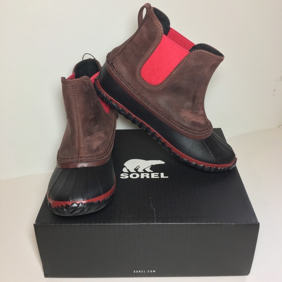 Last 1!❤️Sorel Chelsea Duck Rain Boots 6 - Picture 2 of 4